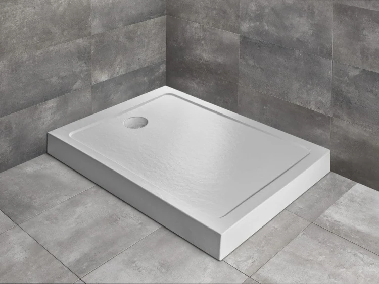 Brodzik prostokątny Radaway Doros F Compact 120x90 Stone biały