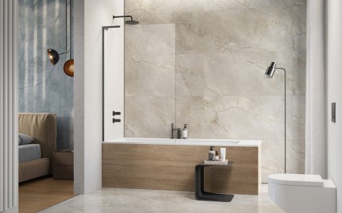 Parawan nawannowy Radaway Modo SL Brushed GunMetal PNJ II lewy