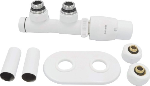 Zawór termostatyczny do grzejnika prawy biały Deante