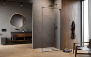 Kabina prysznicowa walk-in Radaway Modo F SL Brushed GunMetal II prawa