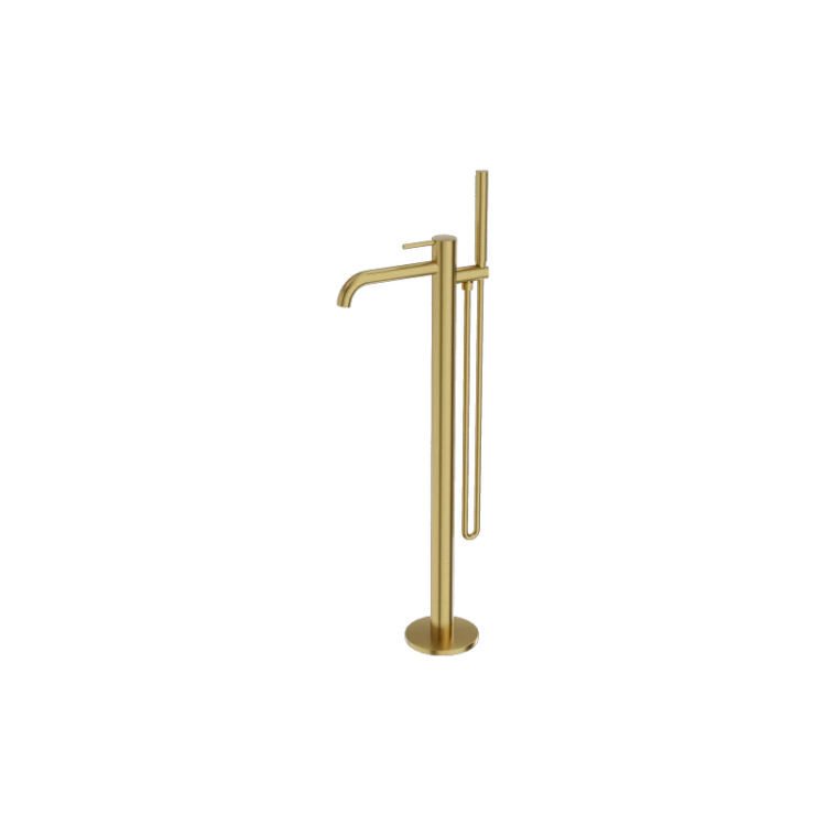 Bateria wannowa wolnostojąca Orion Brushed Gold Lavita