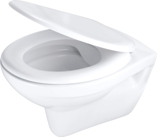 Miska wisząca WC z deską bezkołnierzowa Boro Deante