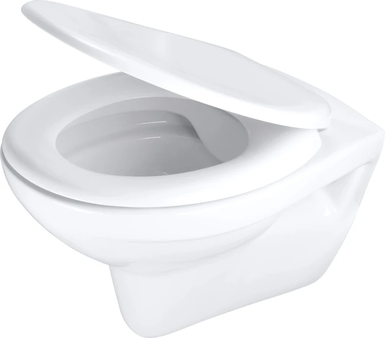 Miska wisząca WC z deską bezkołnierzowa Boro Deante