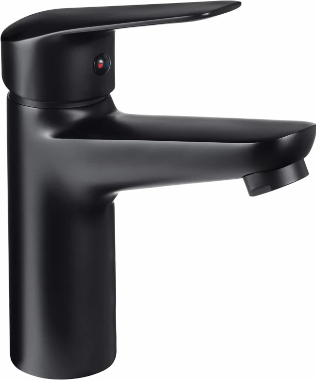 Bateria umywalkowa stojąca Boro nero czarna Deante