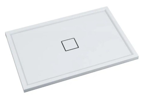 Brodzik prostokątny ERIDA 80x100 Schedpol Schedline, biały