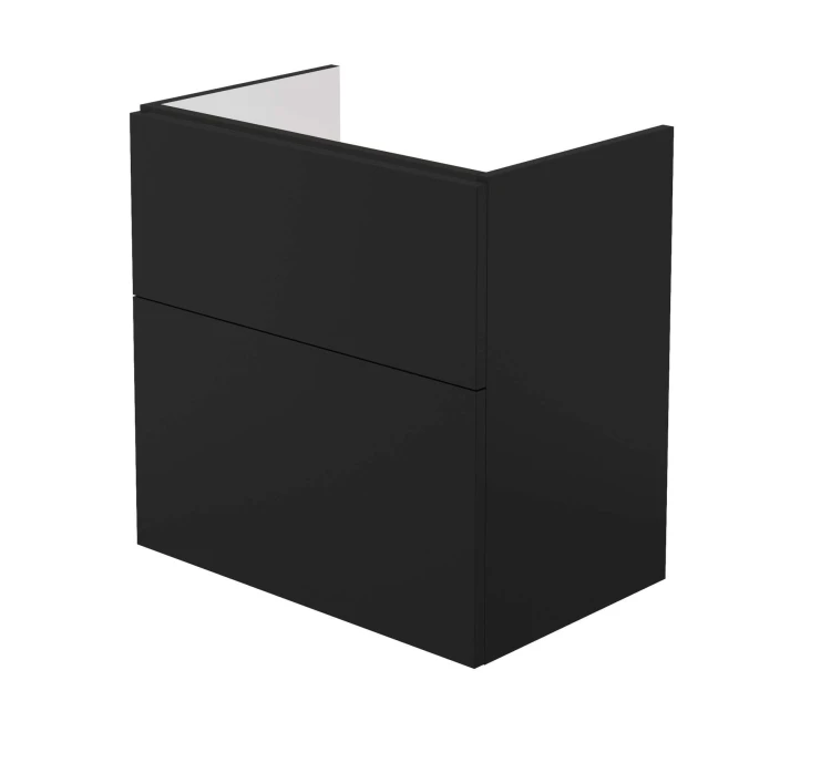 Szafka umywalkowa bez blatu nero 60x38,5x60 Prizma Deante