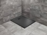 Brodzik prostokątny Radaway Doros F 100x70 Stone czarny