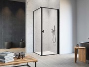 Kabina Radaway Nes Black KDJ I Frame 100x100x200 prawa
