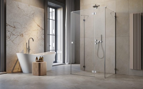 Kabina prysznicowa Essenza Pro KDJ+S Radaway prawa chrom