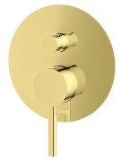 Bateria wannowa podtynkowa złota Axel Gold KOHLMAN QW210AGD