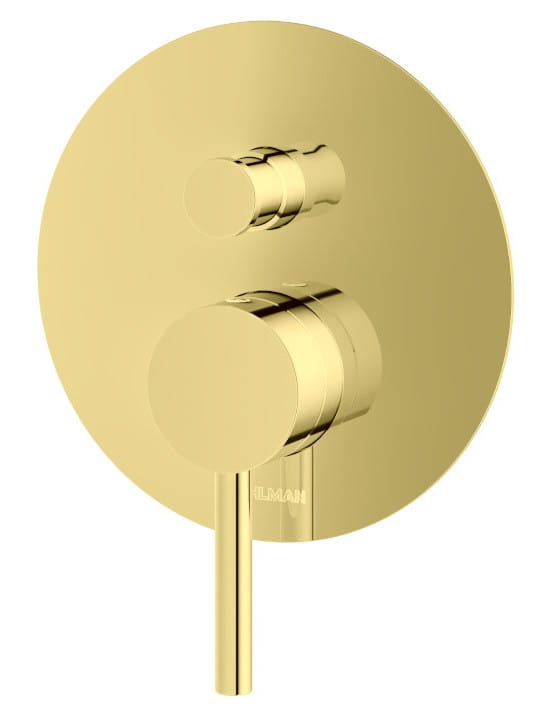 Bateria wannowa podtynkowa złota Axel Gold KOHLMAN QW210AGD