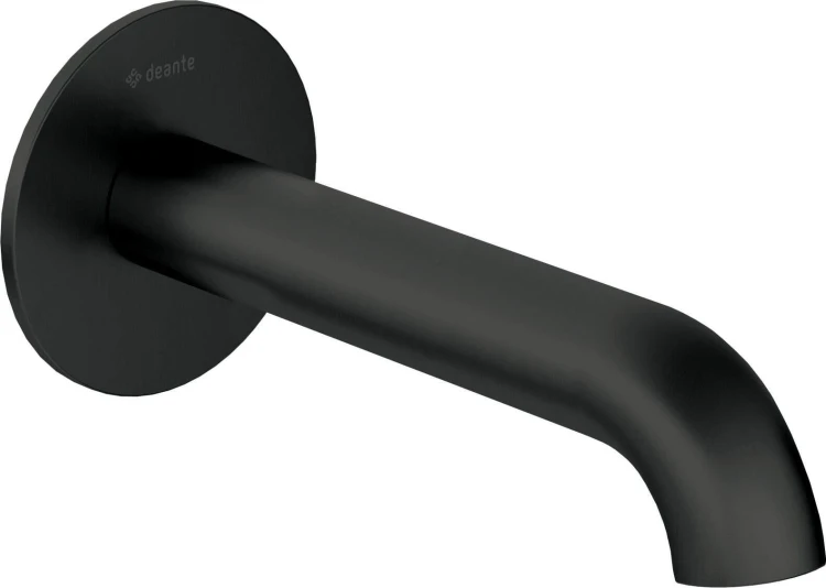 Wylewka wannowa umywalkowa nero czarna Silia Deante