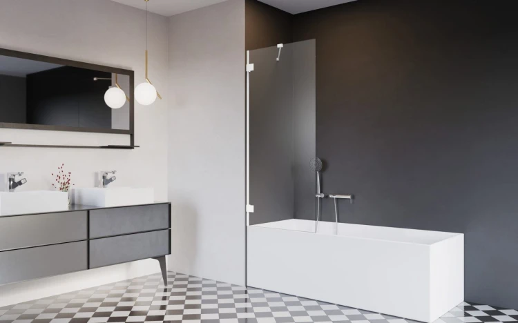 Parawan nawannowy Radaway Essenza Pro White PNJ II