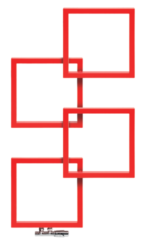 Grzejnik łazienkowy dekoracyjny Radeco Loco 4 125,5x68,5cm