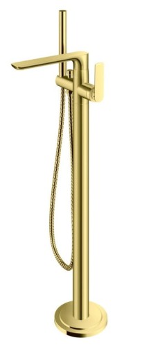 Bateria wannowa wolnostojąca Experience Gold KOHLMAN złoto błyszczące