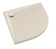 Brodzik półokrągły LIBRA CASHMERE STONE 80x80 Schedpol Schedline, kaszmir