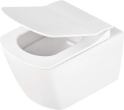 Miska wisząca WC z deską bezkołnierzowa Anemon Deante