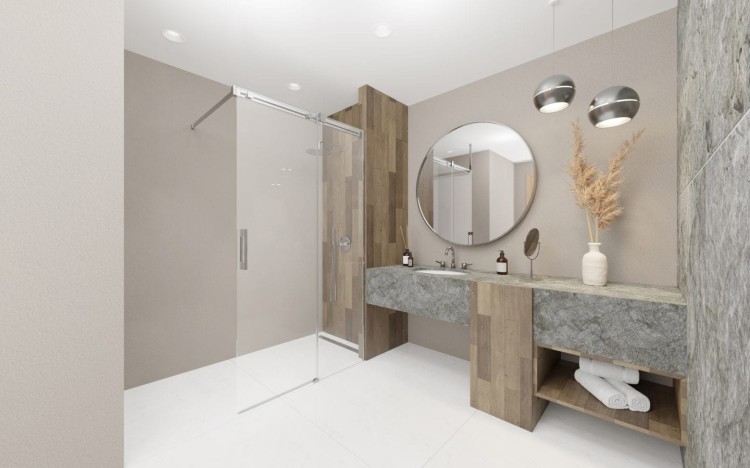 Kabina prysznicowa Radaway Espera Pro Walk-in prawa przejrzysta