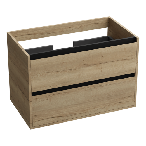 Szafka wisząca Minnesota Wood Black 800 Lavita