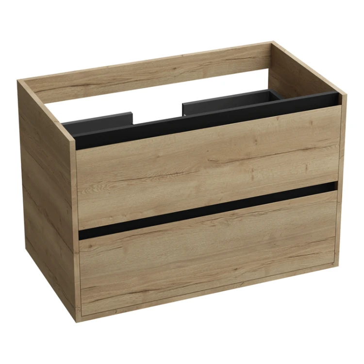 Szafka wisząca Minnesota Wood Black 800 Lavita