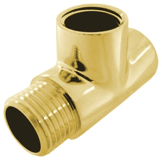 Trójnik do montażu grzałki złoty gold SUNERZHA