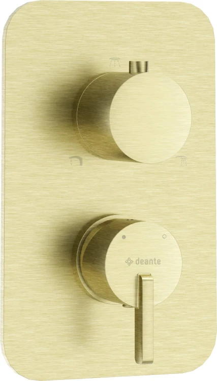 Element zewnętrzny do BOXa mieszaczowego złoto szczotkowane Silia Deante