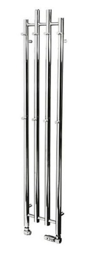 Grzejnik łazienkowy dekoracyjny Radeco Tubo 3 120x29cm chrom