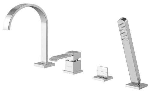 Bateria wannowa 4-otworowa KOHLMAN Axis QB244N