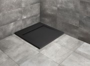 Brodzik czarny kwadratowy Teos C 90x90 Black Radaway