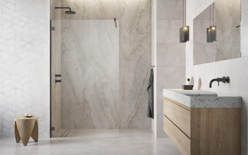 Kabina prysznicowa Radaway Essenza Pro Brushed GunMetal Walk-in II