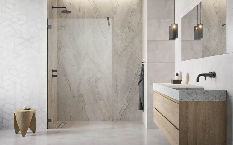 Kabina prysznicowa Radaway Essenza Pro Brushed GunMetal Walk-in II