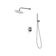 Podtynkowy zestaw prysznicowy z deszczownicą Orion Chrome Lavita