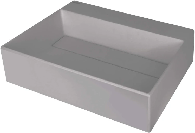 Umywalka granitowa nablatowa 50x40 z maskownicą Correo Deante