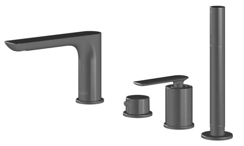 Bateria wannowa 4-otworowa Experience Gray KOHLMAN QB244EG