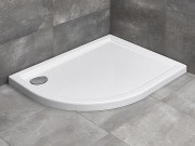 Brodzik asymetryczny Radaway Tasos Plus E 100x80x5x2,5 prawy