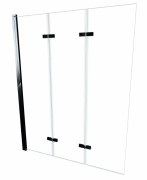 Parawan nawannowy składany Sajno 100x150 chrom Ad Naturalnie