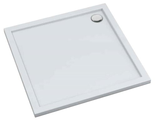 Brodzik kwadratowy Estima 75x75 Schedpol biały