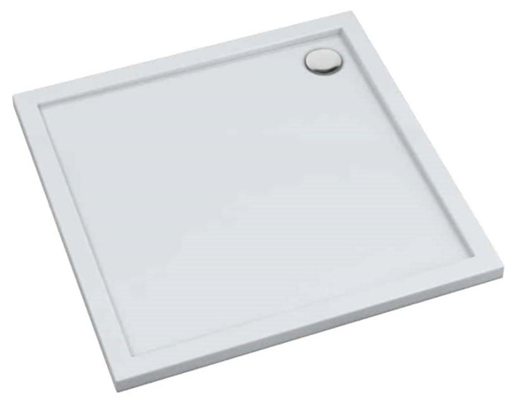 Brodzik kwadratowy Estima 75x75 Schedpol biały