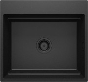 Zlewozmywak granitowy magnetyczny grafit metalik Magnetic Deante