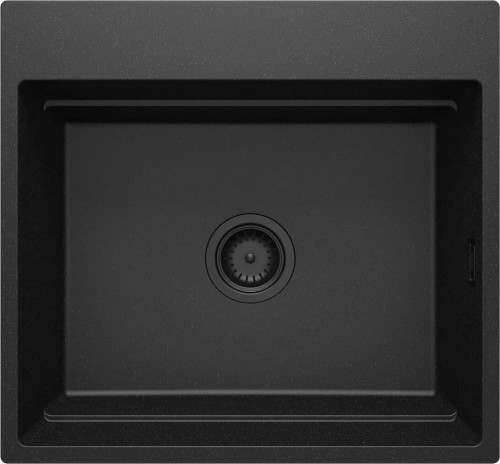 Zlewozmywak granitowy magnetyczny grafit metalik Magnetic Deante