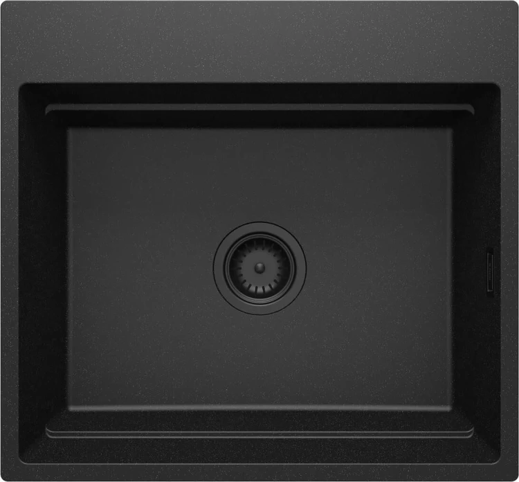 Zlewozmywak granitowy magnetyczny grafit metalik Magnetic Deante