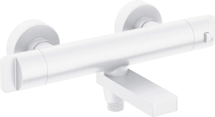 Bateria wannowa termostatyczna biała bianco Therm Deante