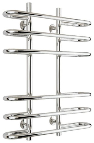 Grzejnik łazienkowy Sunerzha Furore 80x60cm stal polerowana