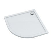 Brodzik półokrągły ESTIMA 80x80 Schedpol Schedline, biały