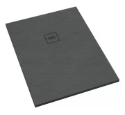 Brodzik prostokątny PROTOS GREY Stone 90x120 Schedpol Schedline, szary