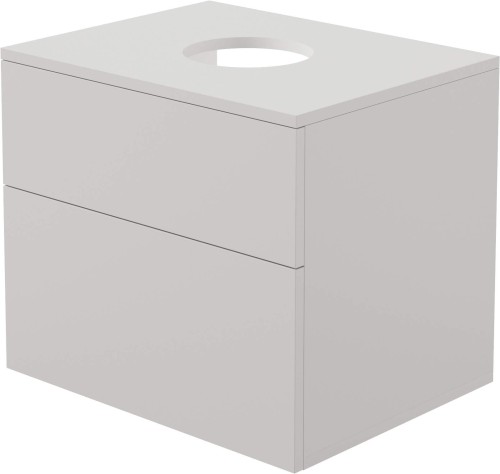 Szafka umywalkowa z blatem 60x52x47 kaszmir Prizma Deante