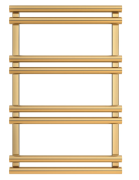 Grzejnik łazienkowy Sunerzha Apus 75x50 złoty