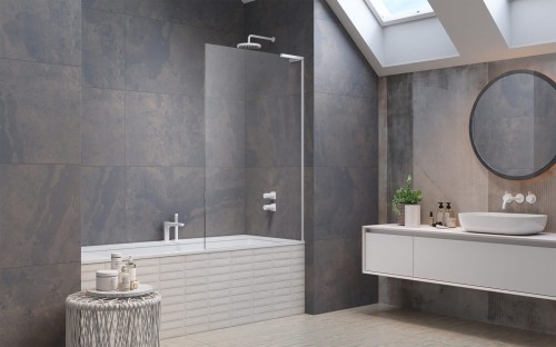 Parawan nawannowy Radaway Modo SL White PNJ II prawy