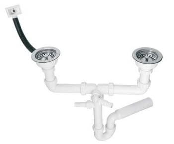 Syfon zlewozmywakowy McAlpine HC7HC12R-POL1