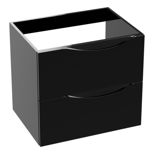 Szafka wisząca Kolorado Black Glossy 600 Lavita